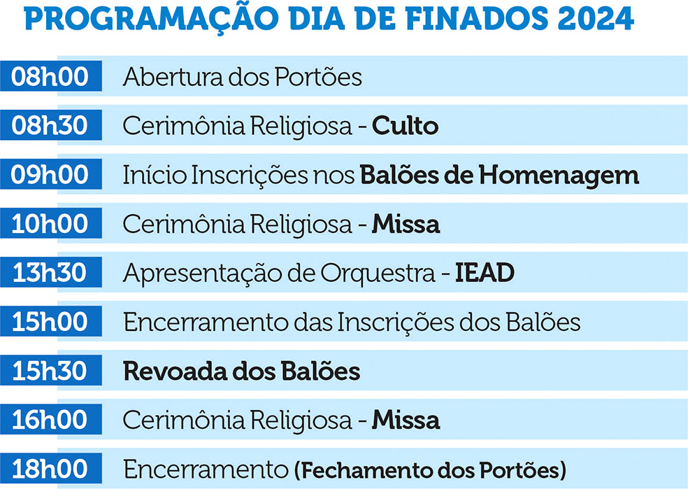 Finados 2024: Lembranças ao Vento